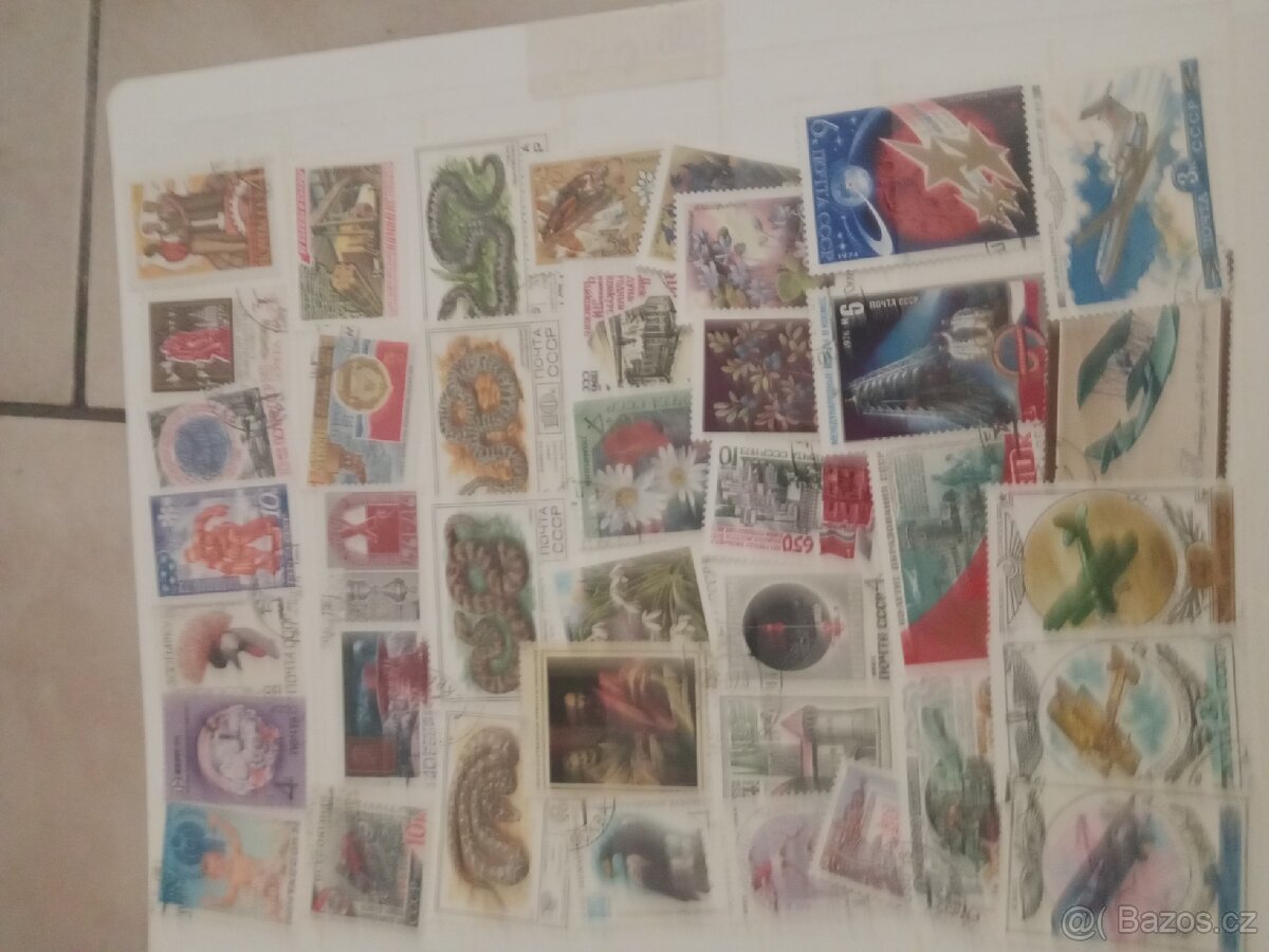 Poštovní známky 8 - 13