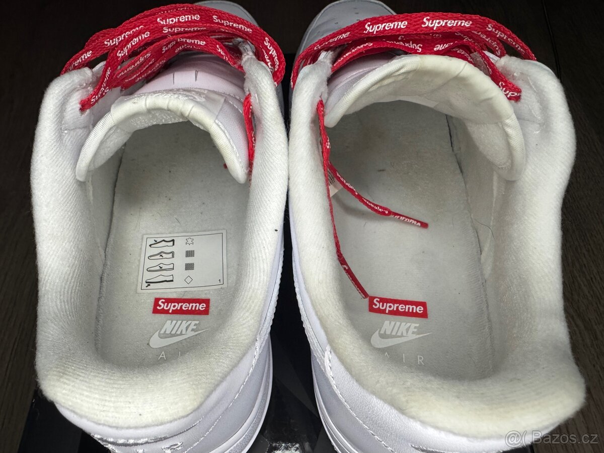 Nike Air Force 1 Low Supreme White - 13