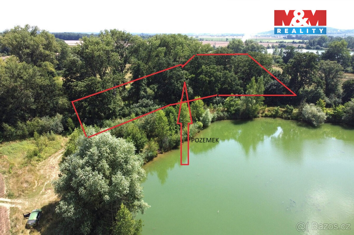 Prodej pozemku u vodní plochy Sandberk, 4657 m², Kolín - 13