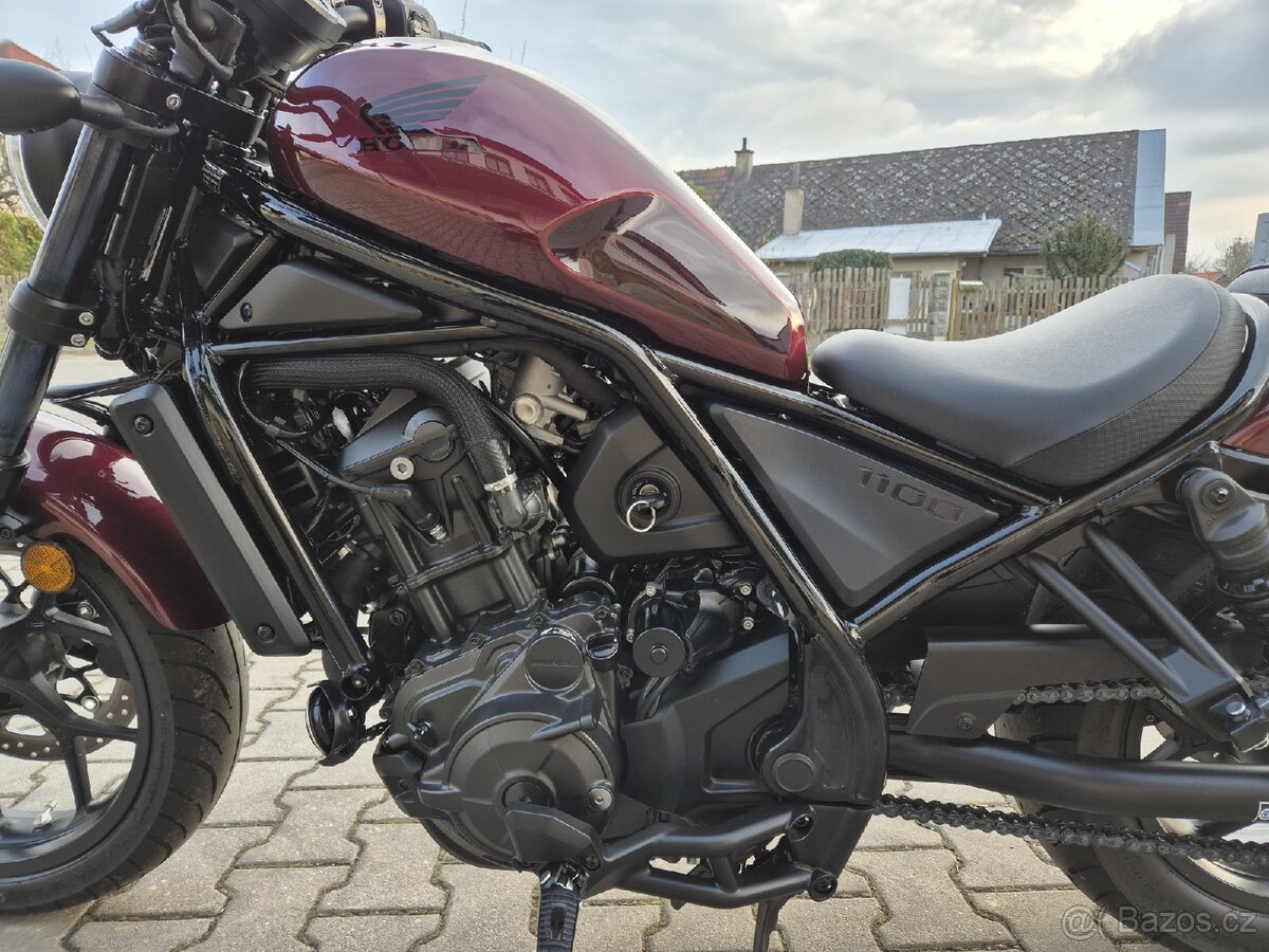 Prodám HONDA CMX1100 Rebel DCT, r. v. 2021, ABS, ČR, 357km - 13