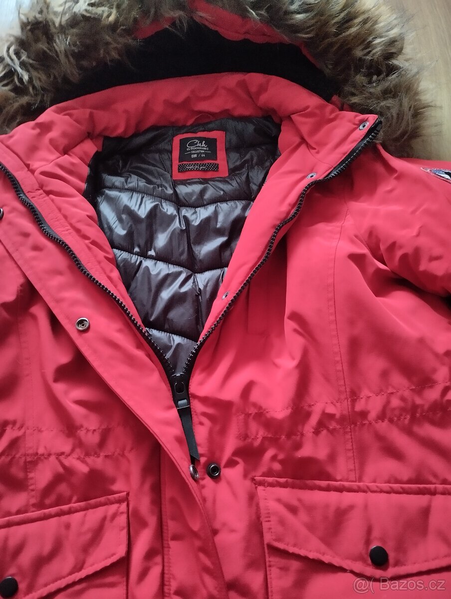 Zimní bunda párka s kapucí - 13