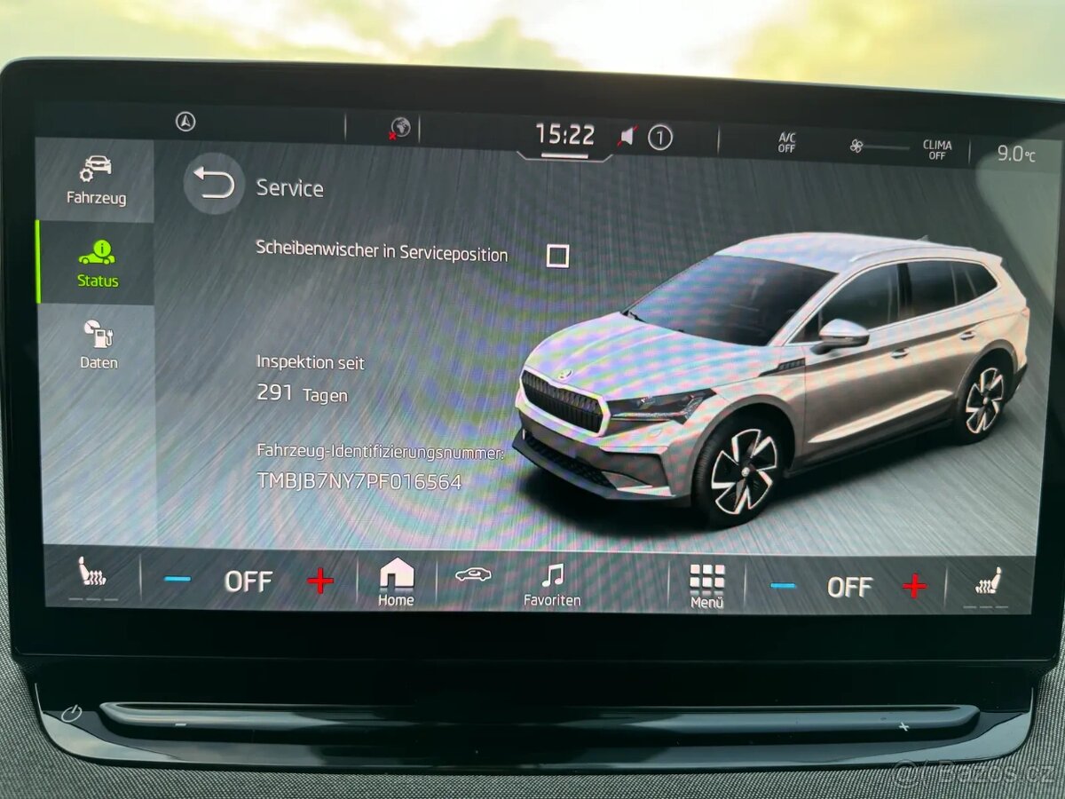 Škoda Enyaq 60 Loft/tažné/kamera/LED/tepelko/kessy/30.000km - 13