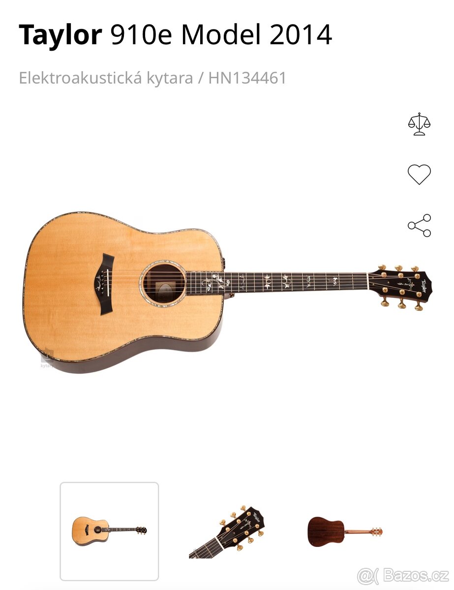 Taylor 910e / R.V 2014 / DREADNOUGHT / - 13