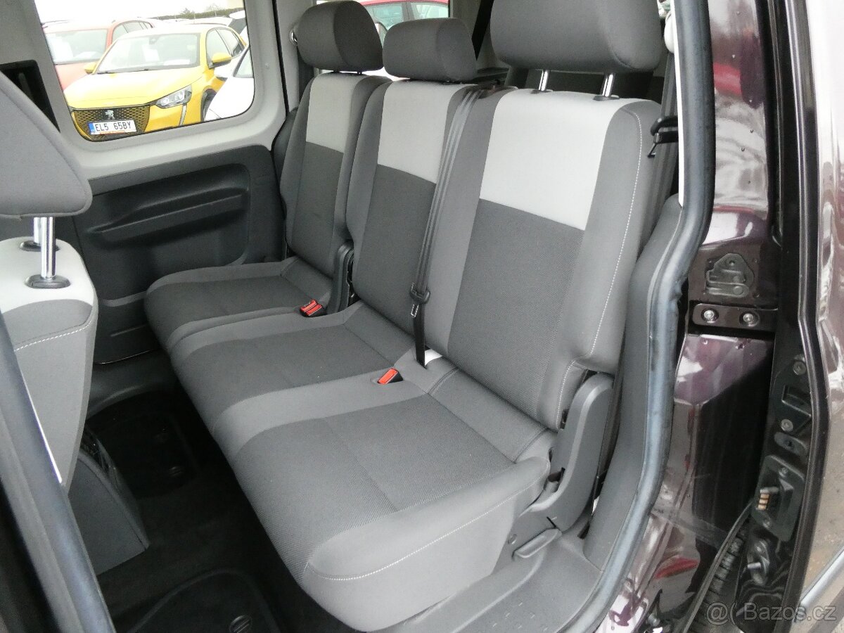 Volkswagen Caddy 1.6TDi 75kW, 7.míst, serviska - 13