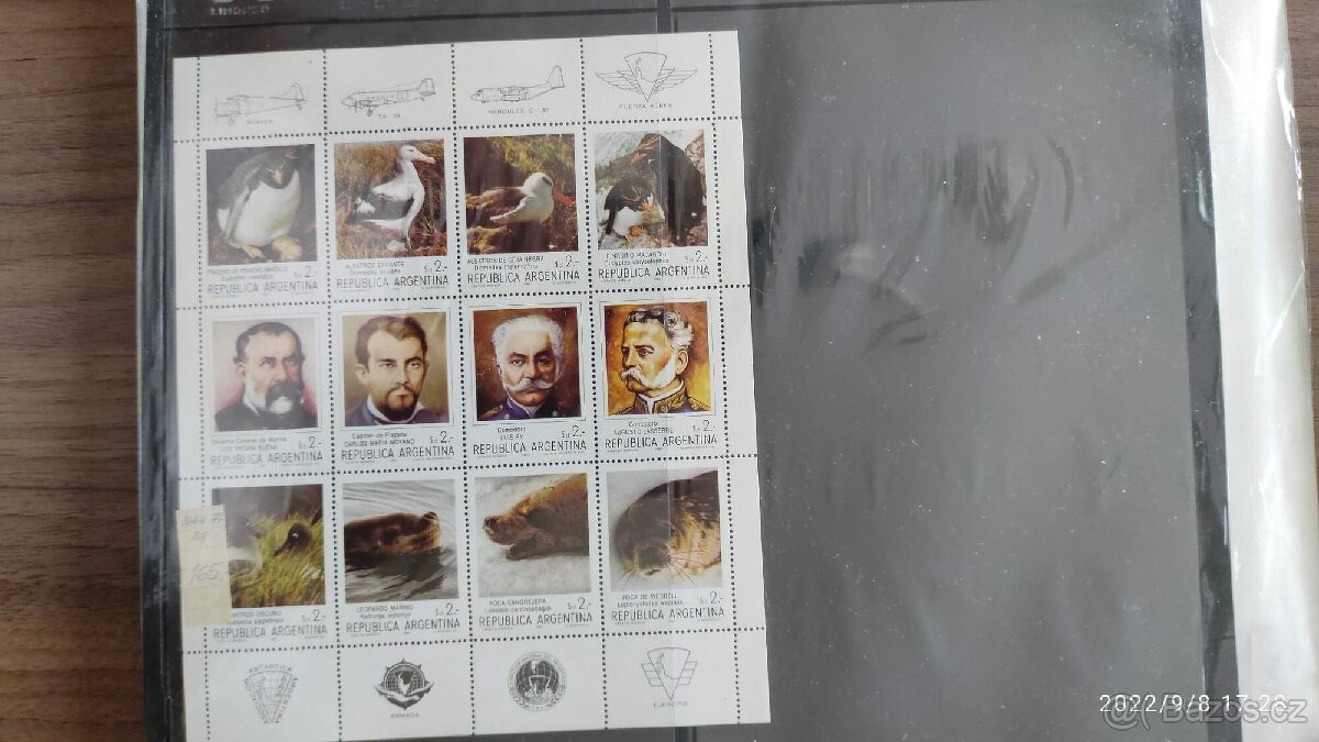 Filatelie-23 prodám známky cizina staré i nové - 13