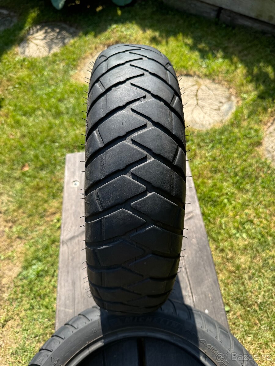 Pneumatiky Michelin Anakee 110/80-14 + 130/70-13 - 13