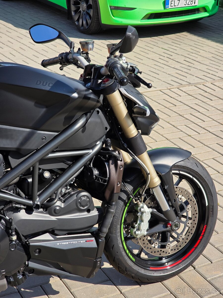 Ducati Streetfighter 848, 2014, původ ČR, 1.maj, serviska - 13