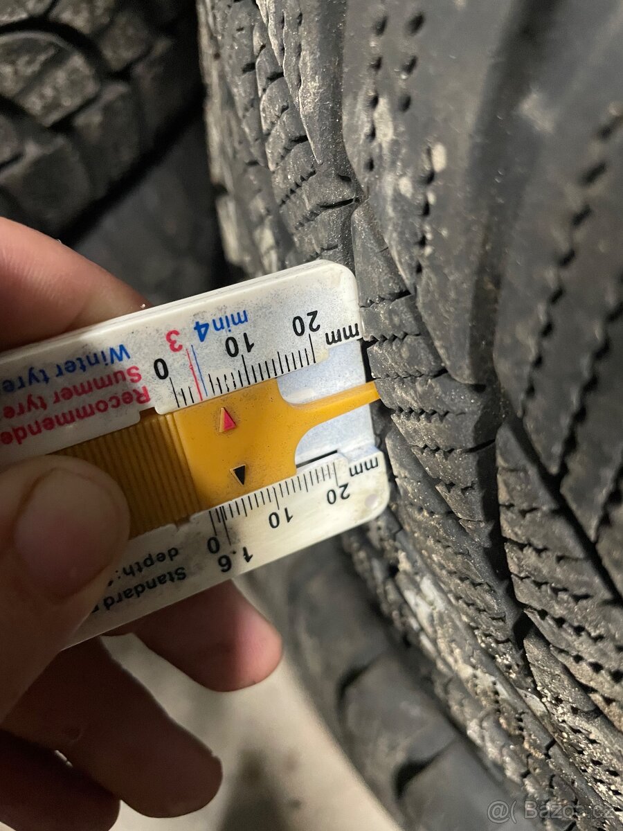 5x112 R17 6,5J ET39 BMW + 205/60 R17 zimné - 13