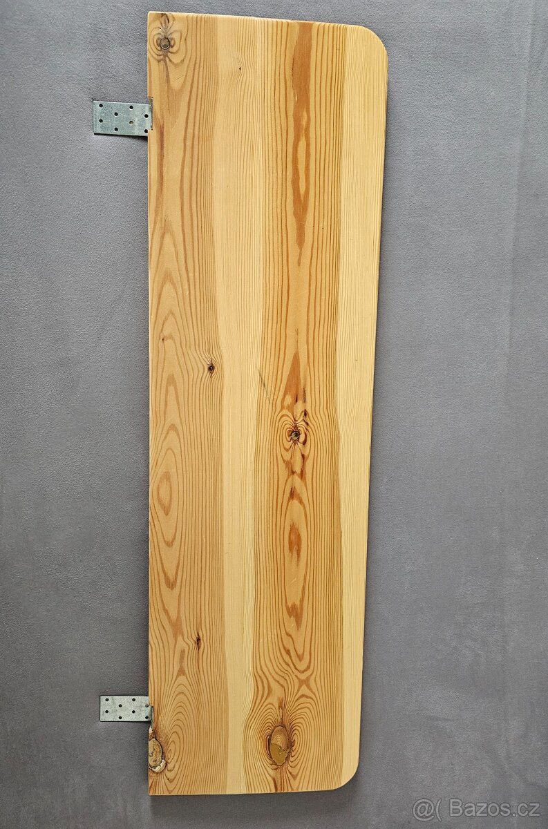 Dřevěná zábrana k posteli - masiv - 13