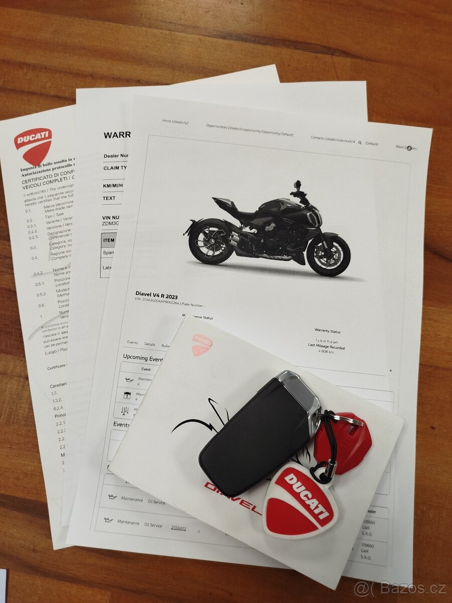 Ducati Diavel V4, ČR, TOVÁRNÍ ZÁRUKA, AKRAPOVIČ - 13