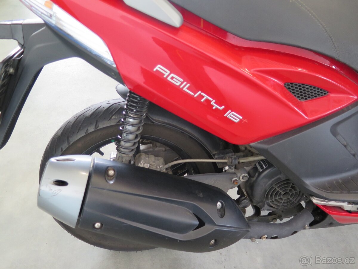 Kymco Agility 16+ 125, plexi, kufr - 13