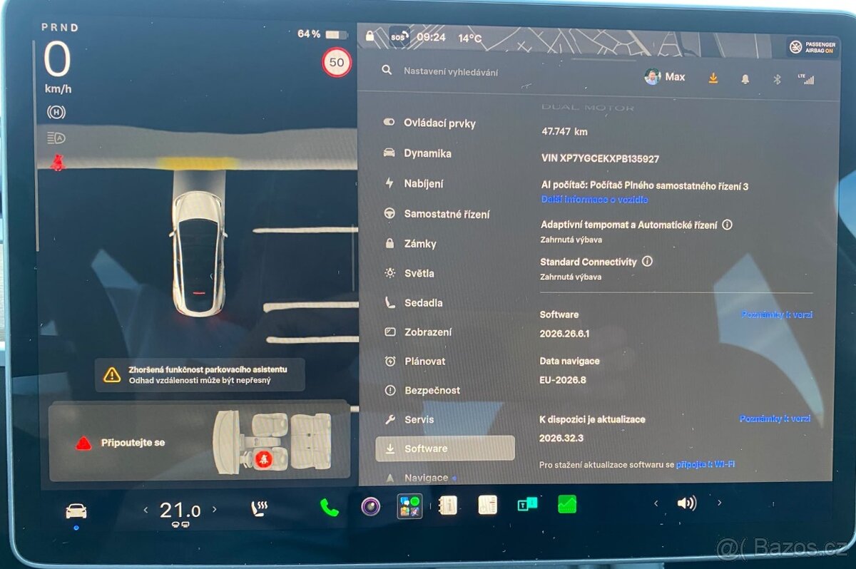 Tesla Model Y Long Range 378kW 2023 47 tis km - 13