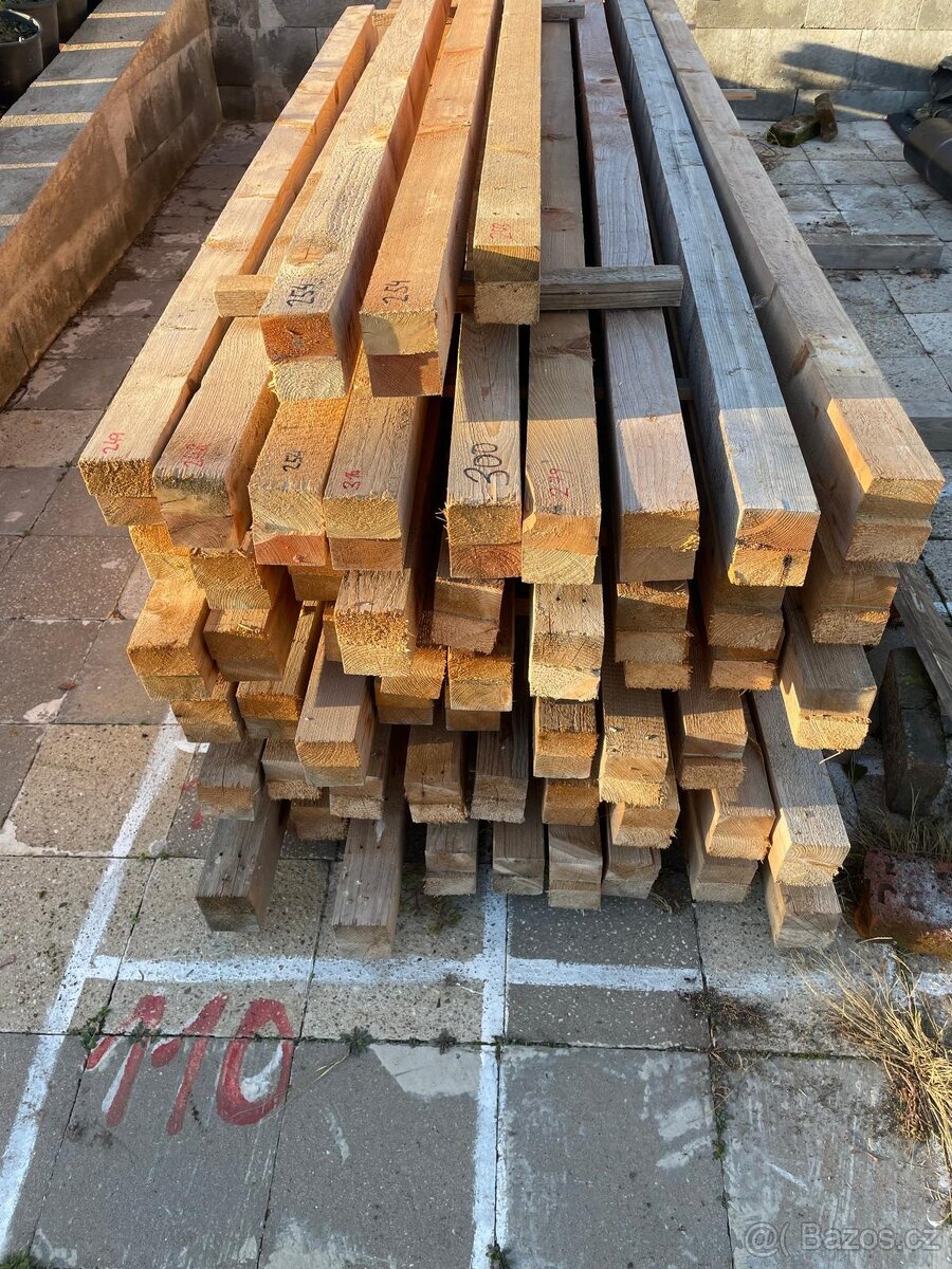 Smrkové hranoly 390x10x8 cm - 13