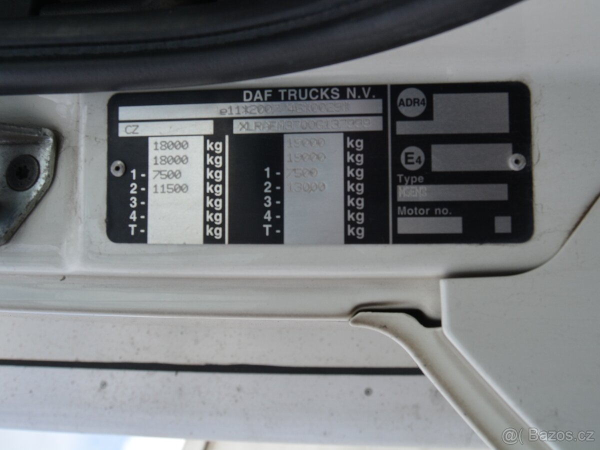 DAF CF 320 FA Euro VI 4x2 skříň - 13