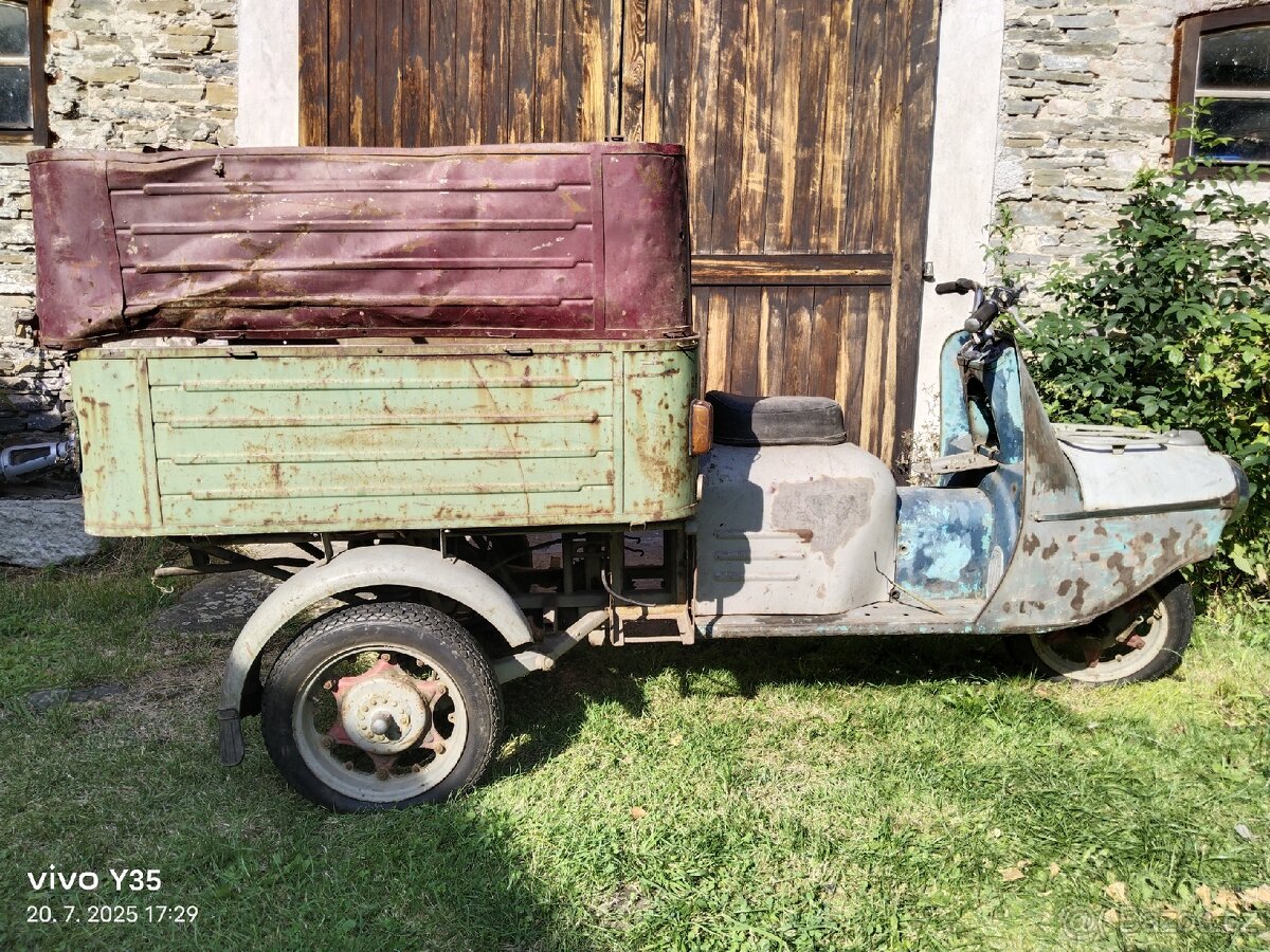 ČZ 175 prase typ 505 rikša - 13