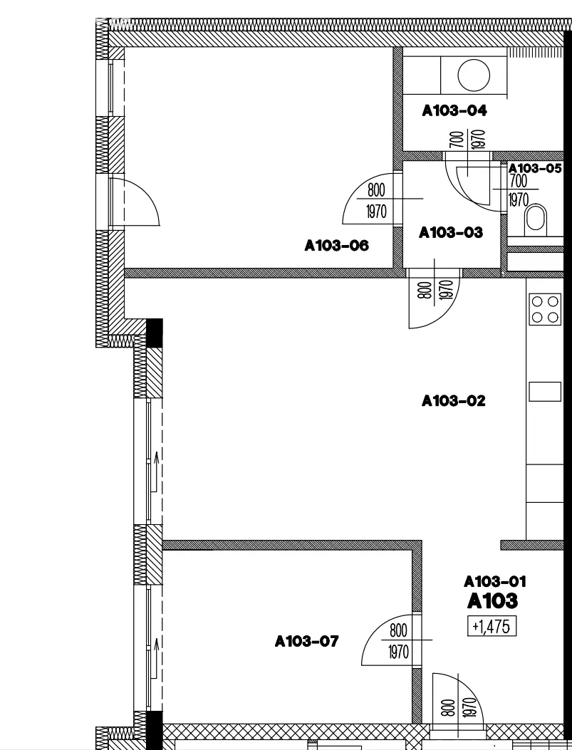 Prodej bytu 3+kk 70 m² Košinova, Brno - Královo Pole - 13