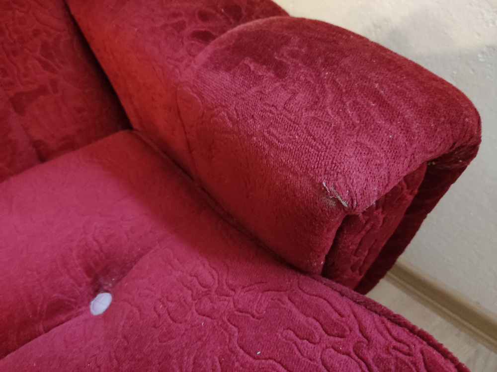 Retro křesla (ušáky) a sedačka - 13