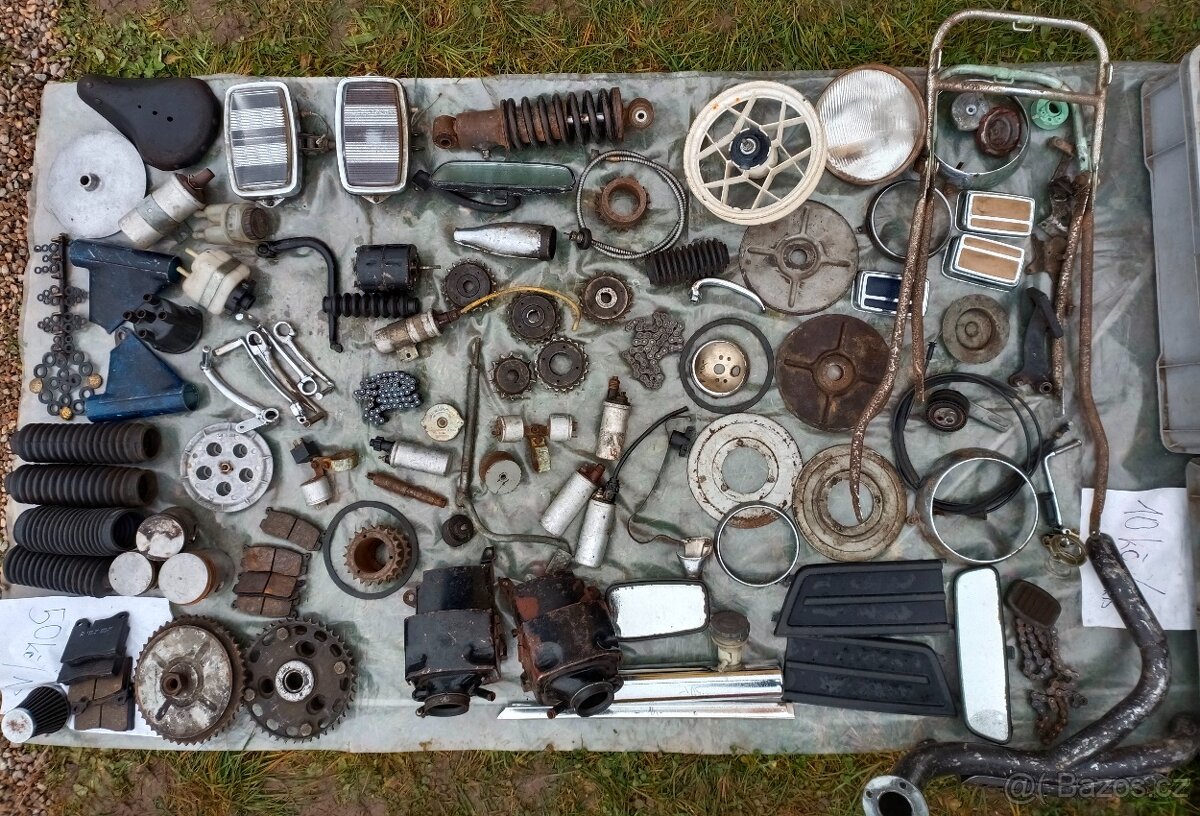 Jawa čz drobné díly na motocykl kývačka panelka pionýr apod. - 13