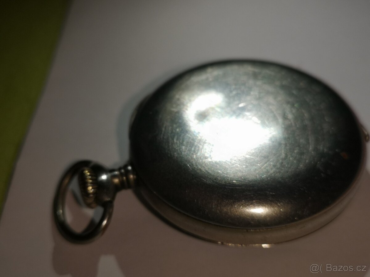 funkční švýcarské kapesní 8denní hodinky OCTOMAS (HEBDOMAS) - 13