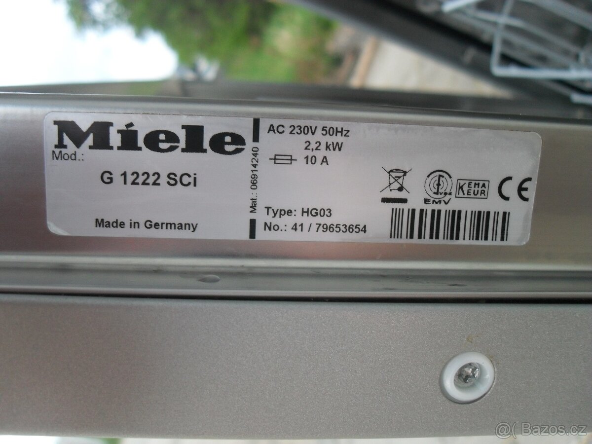 VESTAVNÁ MYČKA MIELE,LUXUSNÍ ZNAČKA,NEREZ,LCD,TURBO.tř.A+ - 13