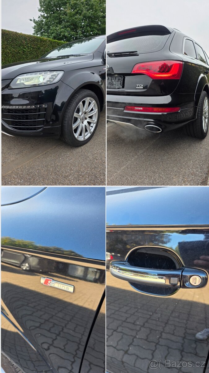 Audi Q7 4.2tdi 250kw, facelift, s-line, V12 packet,1.majitel - 13