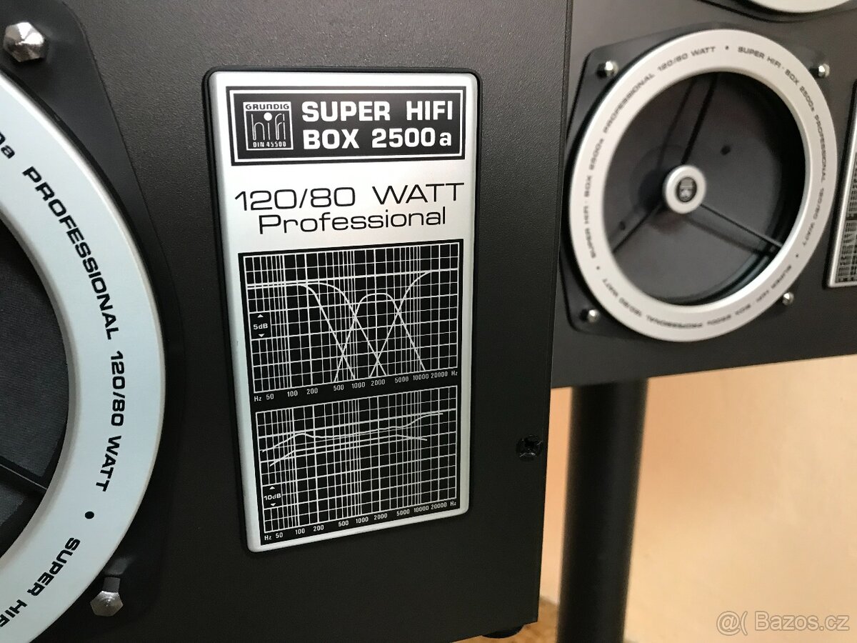 Grundig Box 2500a Professional Sběratelský Top stav - 13