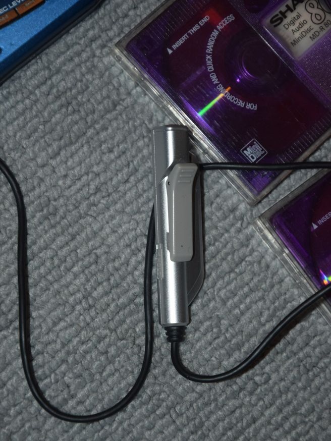 Minidisc SHARP MD-SR70, media, manual, příslušenství - 13