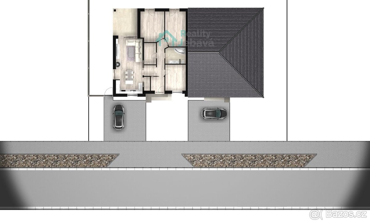 Prodej hrubé stavby RD 4+kk 143 m2, pozemek 520 m2, Klenovk - 13