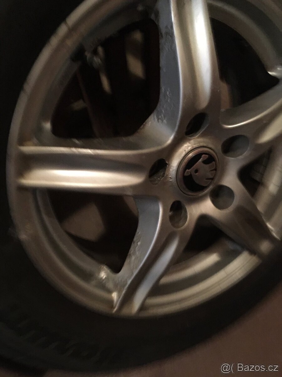 Alu disky r15 5x112 Škoda Octavia 2 - 13