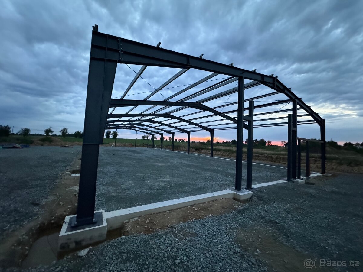 STARA CENA Hala 15x36m, kompletni konstrukce - 13
