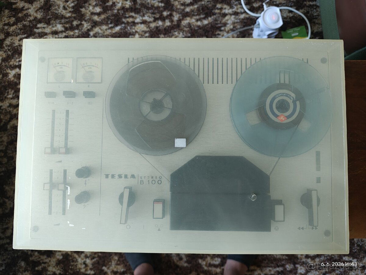 Gramoradio Tesla + Kotoučový magnetofon Tesla - 13