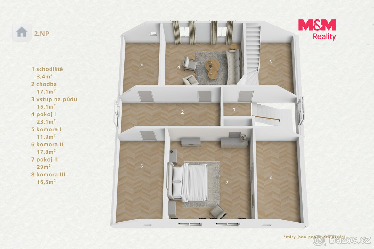 Prodej chalupy, 249 m², Jindřichovice - 13