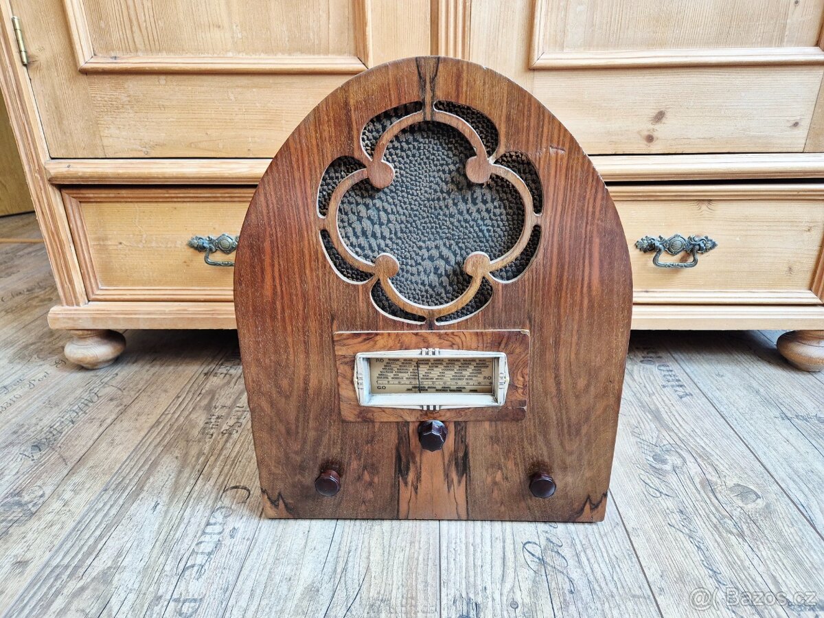 Starožitné rádio Arena Électronique, 1933 - 13