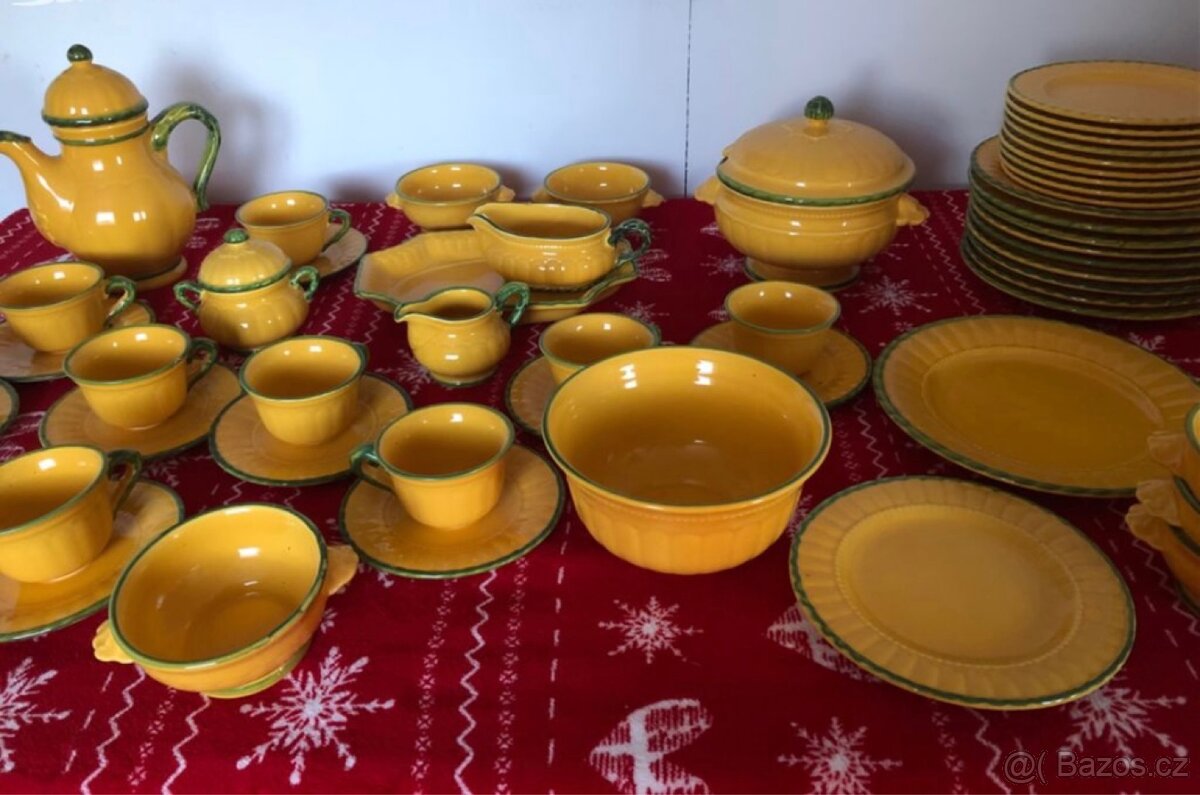 Keramická italská jídelní souprava - 13