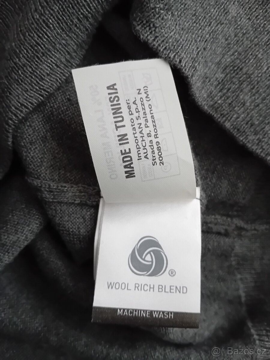 In Extenso pánský svetr vel. L/XL Merino vlna - 13