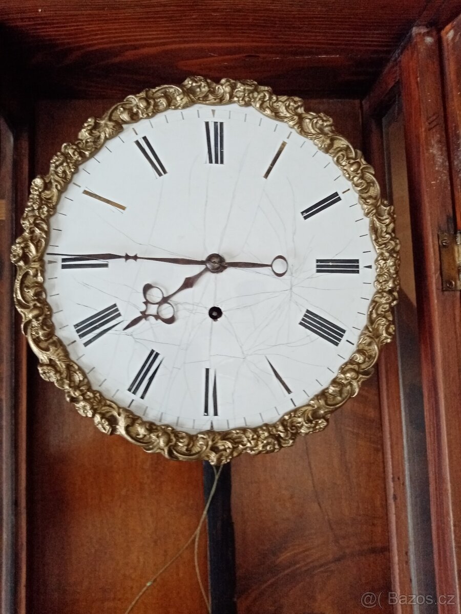 starožitné biedermeier hodiny - 13