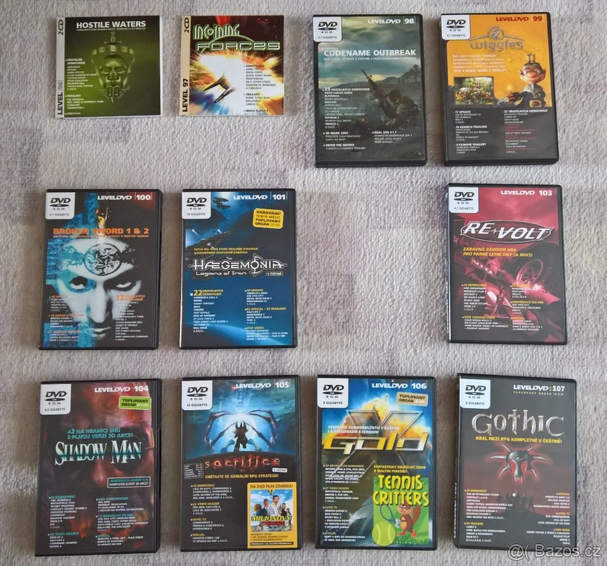 Sbírka časopisů LEVEL 1996 – 2004 - 13