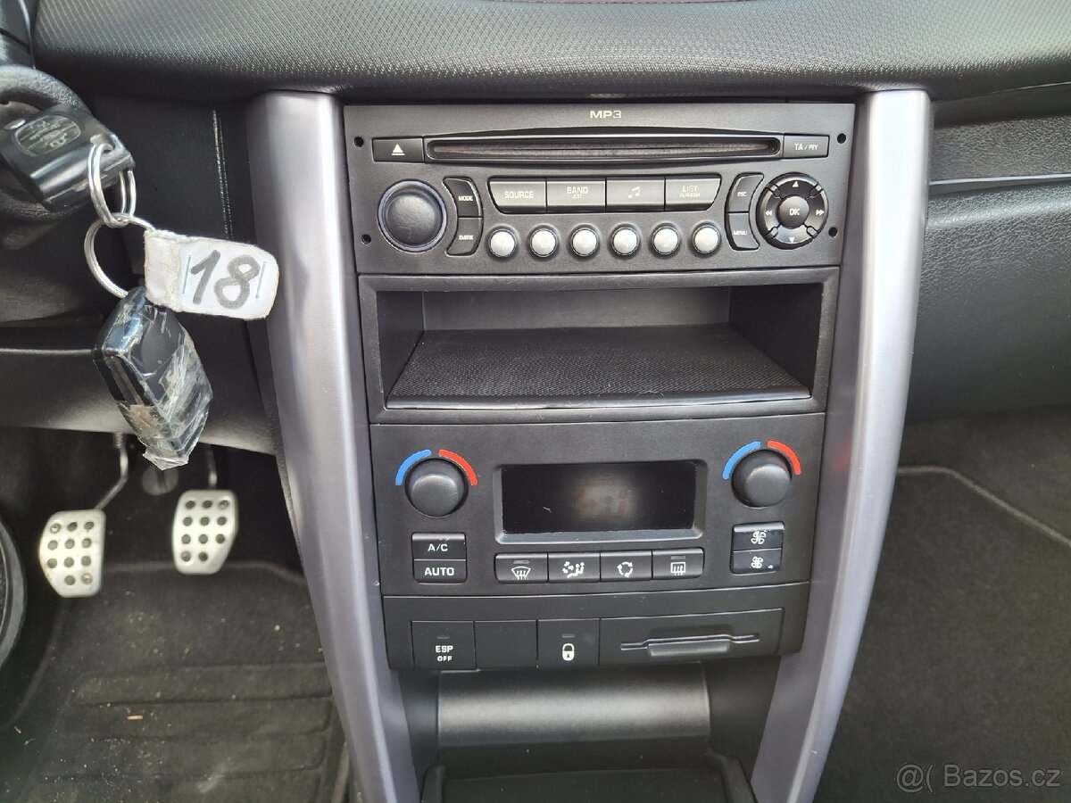 207 CC 1.6 THP 110 KW, ROK 2007,141000KM+SERVISKA, - 13