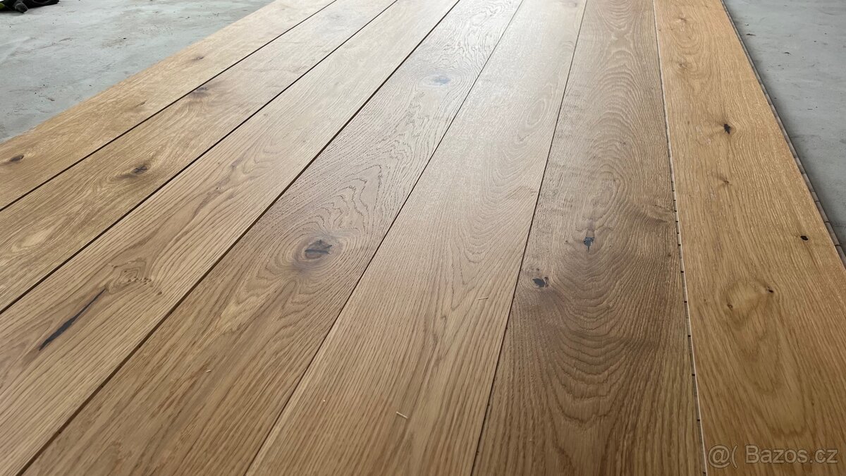 Dřevěná podlaha dub, 1.jakost, rustyk - 13