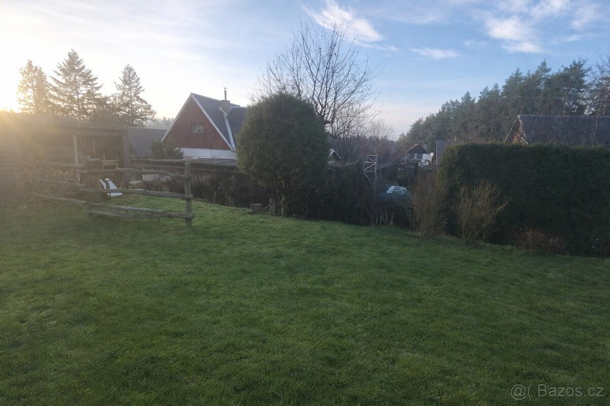 Chata 37m2 s pozemkem 497m2 - Hoješín, Seč - 13