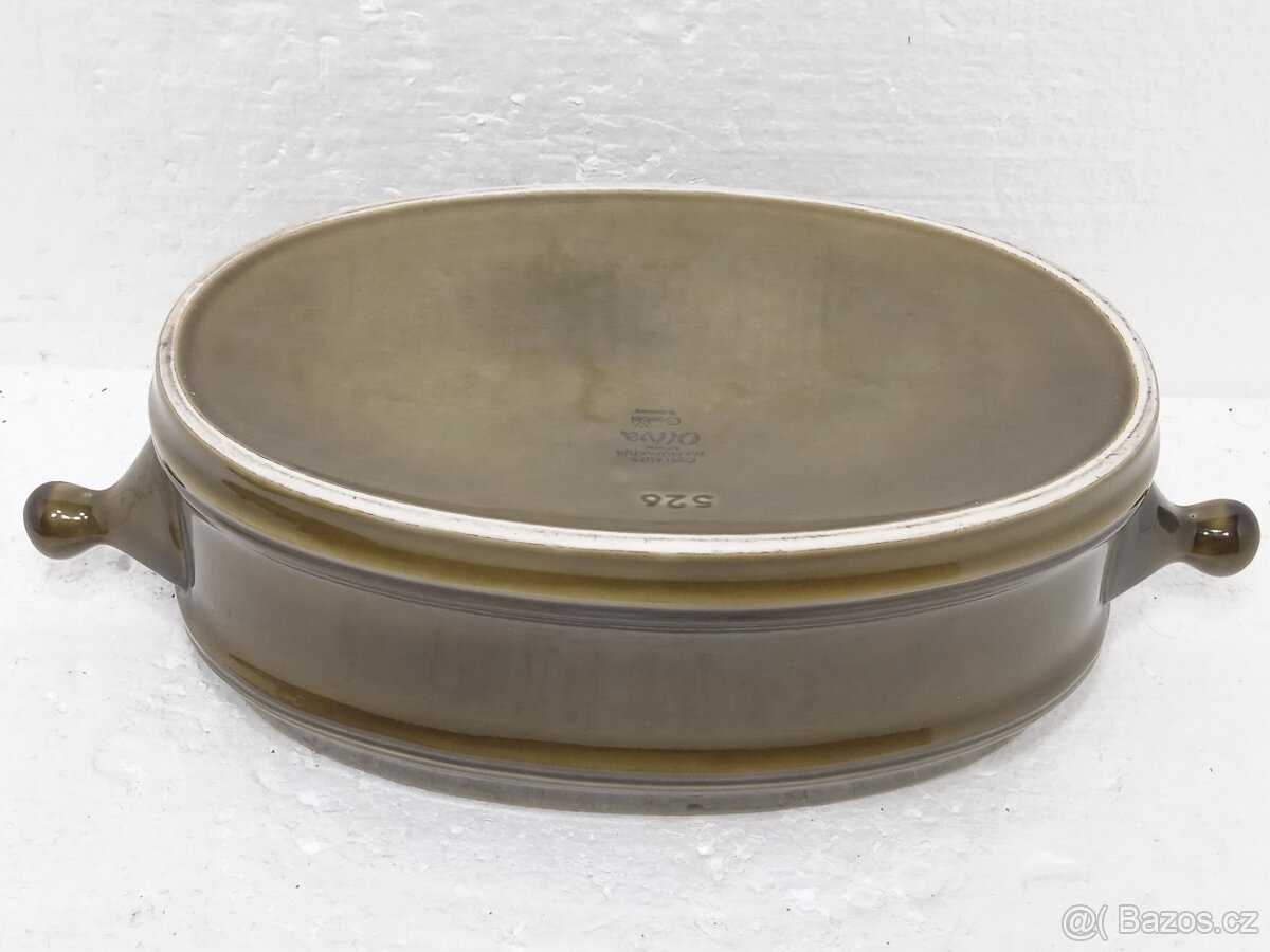 Porcelánový pekáč s víkem Bavaria Oliva - 13