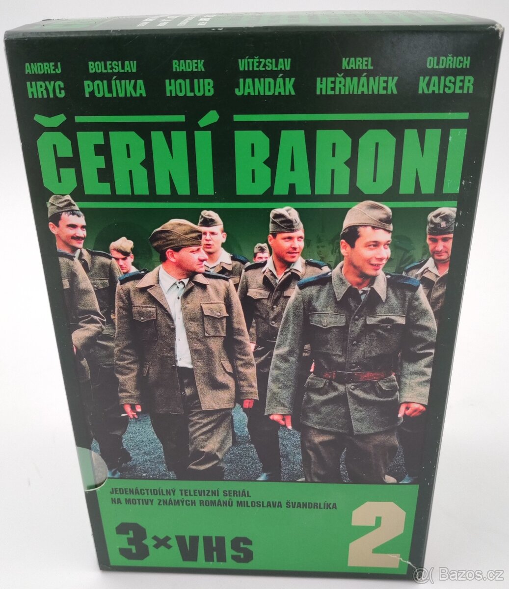 VHS Černí Baroni 3x díly č.2 - 13