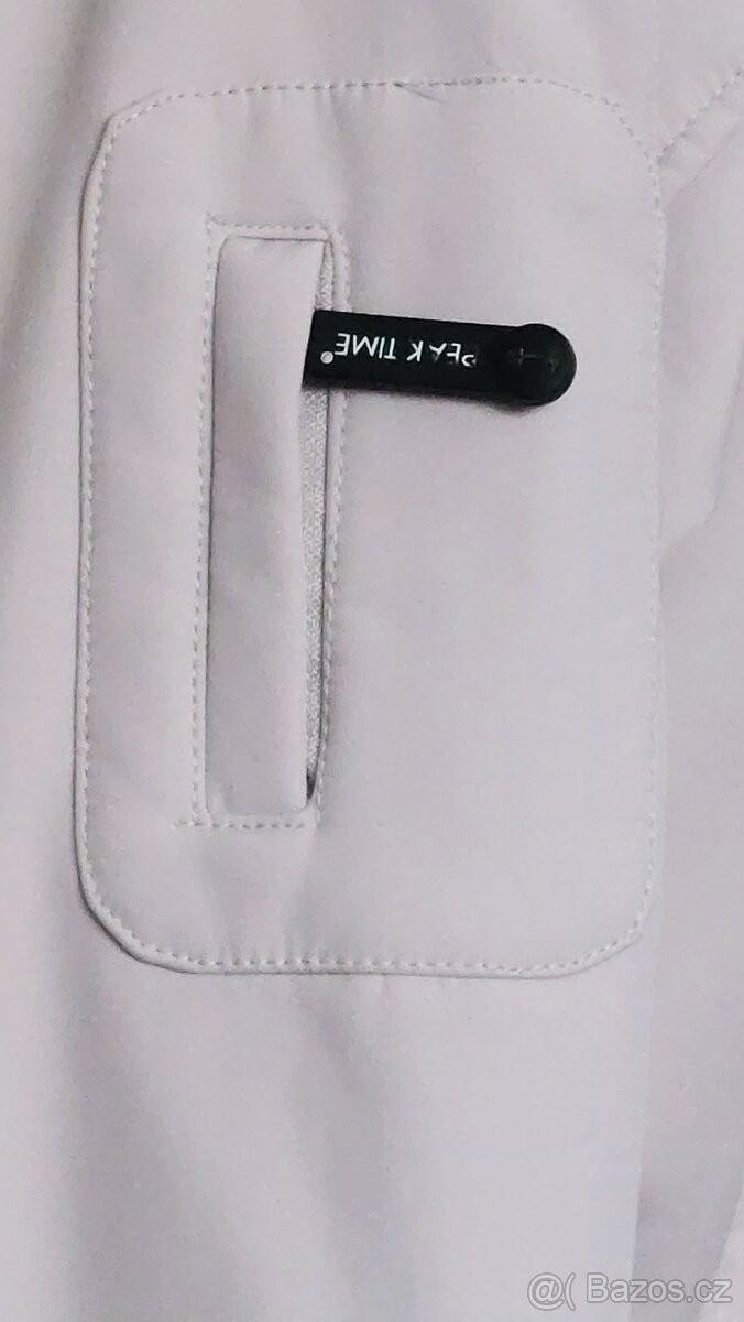 KRÁSNÁ SOFTSHELL BUNDA - PEAK TIME - vel.M - 13