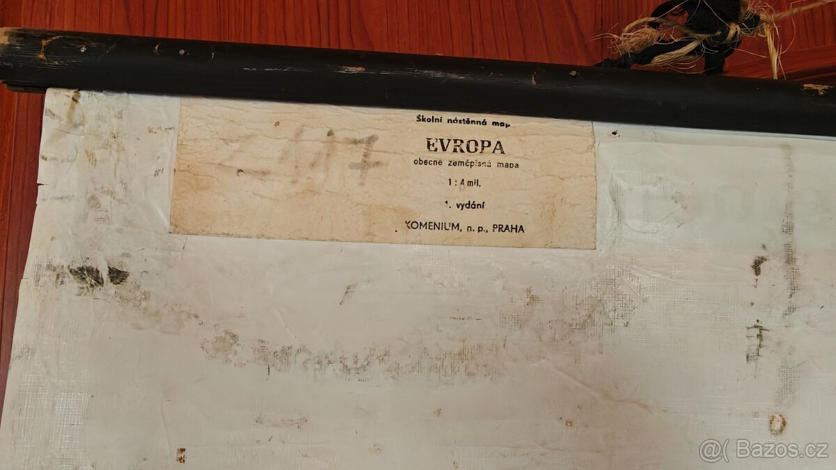 Obecně zeměpisná mapa Evropy - 13