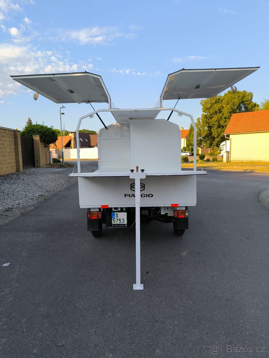 Pojízdná prodejna foodtruck piaggio ape tm - 13