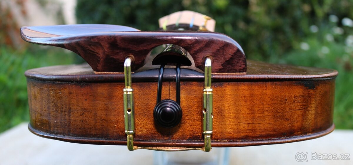Celé starožitné německé housle z poloviny 19 století - 13