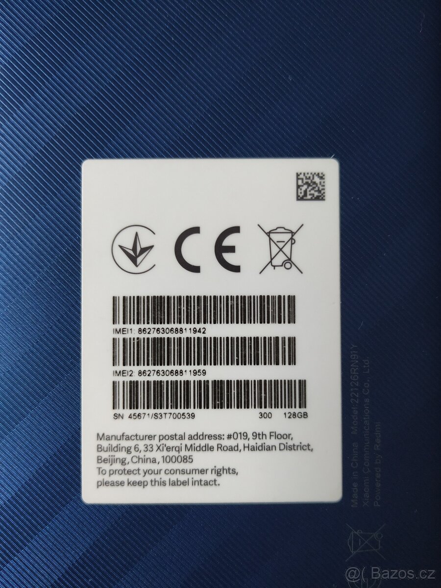 Redmi 12C, Ocean Blue, 4GB/128GB, Android 14 - 13