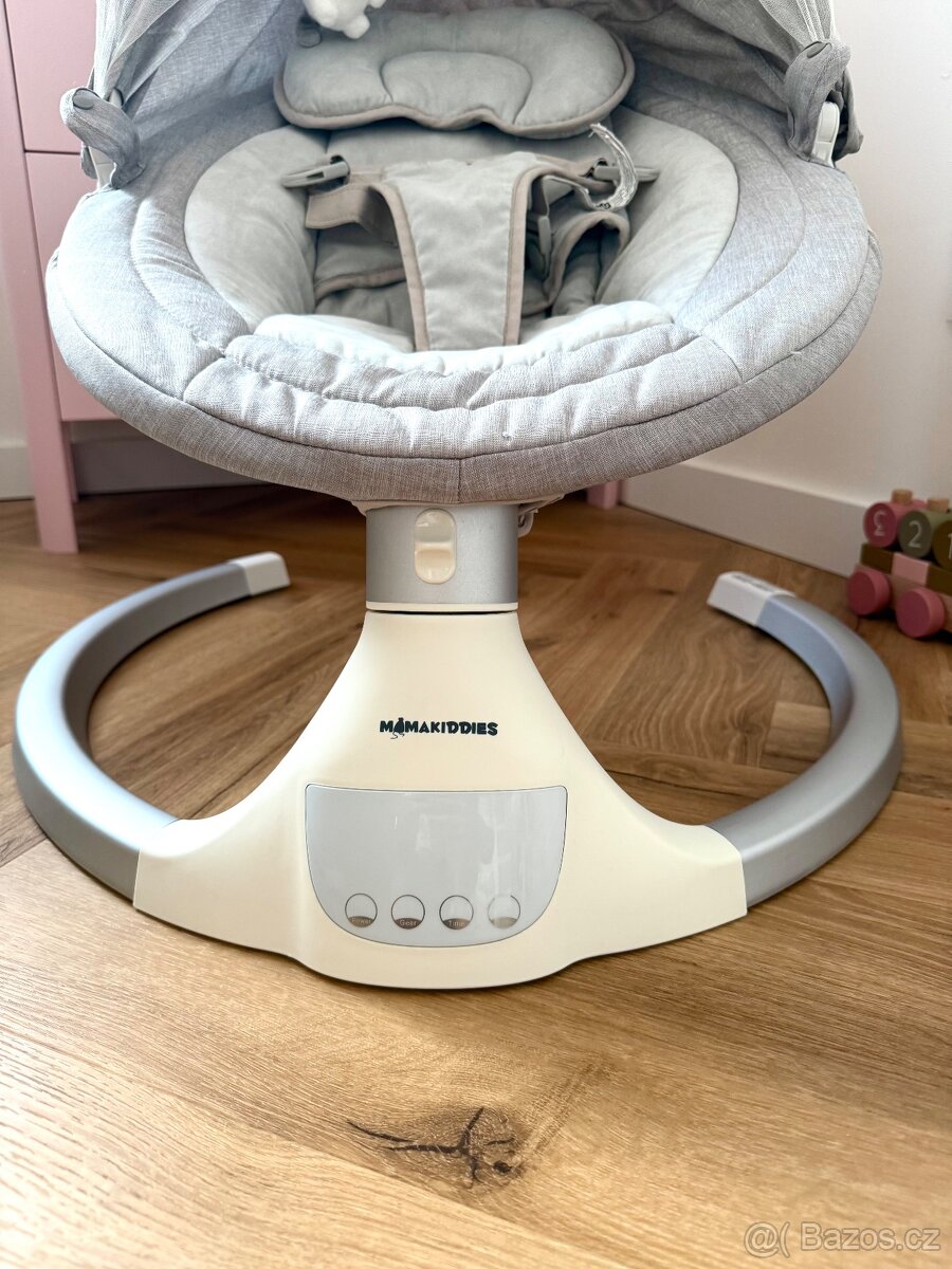 Elektrická houpačka a lehátko Mama Kiddies Premium 2v1 s - 13