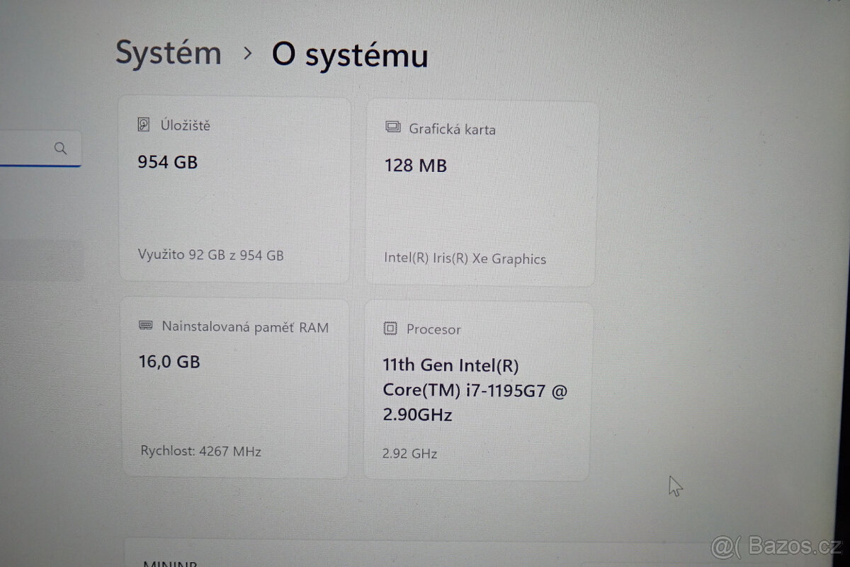 GPD Pocket 3 Mini notebook (Tablet PC) Core i7, 16GB RAM, 1T - 13
