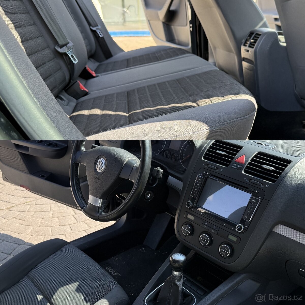 VW GOLF V 1,6 MPi AUTOKLIMA, NAVIGACE, REZERVACE - 13